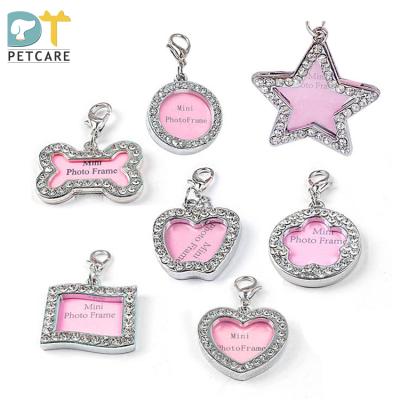 China Wholesale Custom Personalized Personalized Glitter Dog Name Tag Printing Pet Tag Laser Etched Dog Tag Dog Pendant for sale