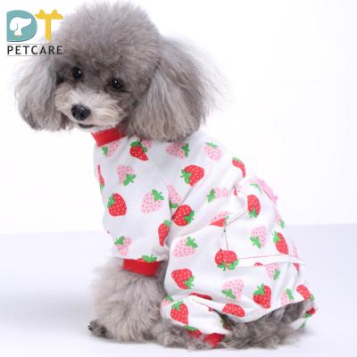 China Hot Sale Soft Pet Pajamas Viable For Large Dog Nightgown Dog Sleepwear Wear for sale