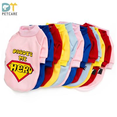 China Clothes Stocked Wholesale Pet Autumn And Winter Clothes Plus Fleece Fashion Sweater Pet Hoodie for sale