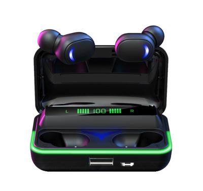 China E10 TWS Wireless Headphone BT Waterproof Music Play Earbuds With LED Display TWS Wireless Earphone for sale