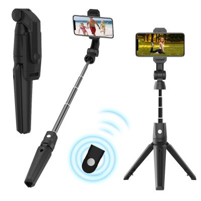 China K21 Fold Selfie Stick Phone Camera Flexible Handheld Selfie Stick Monopod Mini Tripod Stand for Live Streaming Photographing for sale