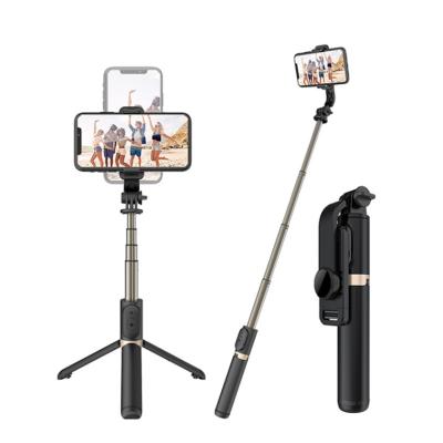 China Mini Foldable Wireless Selfie Stick Handheld Remote Tripod Fold Smartphone 360 ​​Rotation Flexible Selfie Stick For Vlog Video Shooting for sale