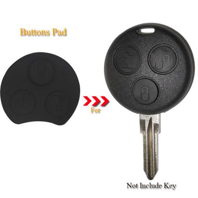 China Hot Sale 3 Button Pad Car Styling For Two 450 Mayitr Smart Auto Remote Key FOB Pad Sku866 for sale