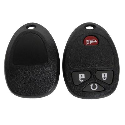 China Hot Sale 4 Buttons Keyless Entry Remote Key Shell For BUICK Terraza 2005 - 2007 For GM /GMC Chevrolet PONTIAC Panic R003 3 BTN+ for sale