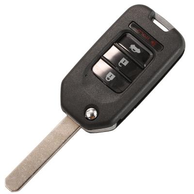 China Hot Sale For Honda Accord 2015 XRV ​​Town Civic Fit Greiz Marina Wisdom Jazz Flip Original Remote Key Shell 3/4 Button Sku2082 FOB for sale