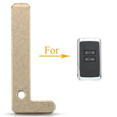 China Hot Sale Smart Car Remote Keyless Keyless Insert Backup Blade Uncut Blank For Renault Megane 4 Talisman 5 Espace 5 Kadjar Sku2351 for sale