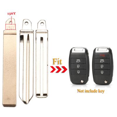 China Hot Sale #156Y Original Folding Flip Car Key Blade For Verna For K5 S522 T#333 Smart Remote for sale