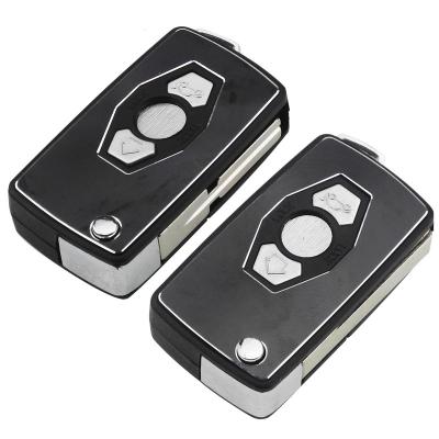 China jinyuqin HU58/HU92 Modified Flip Remote Car Key Case Shell for BMW X3 X5 Z3 Z4 1/3/5/7 Series E38 E39 E46 Sku601 sku602 for sale