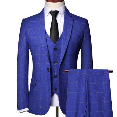 China Anti-Wrinkle Taenzoess Announced Men's Wedding 2021 Chinese Wedding Cloak Pant Suit Three Piece Suits For Men for sale