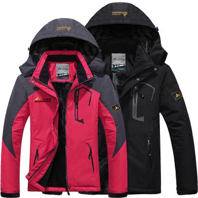 China Taenzoess Wholesale Raincoat Plus Size Coats Men Waterproof Winter Men's Outdoor Jacket Ski Jacket Classic Detachable Hat for sale