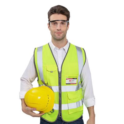 China Taenzoess High Visibility Hi Vis Work Reflective Clothing Jacket Logo Reflective Safety Vest Security Water Proof Customized Water Proof for sale