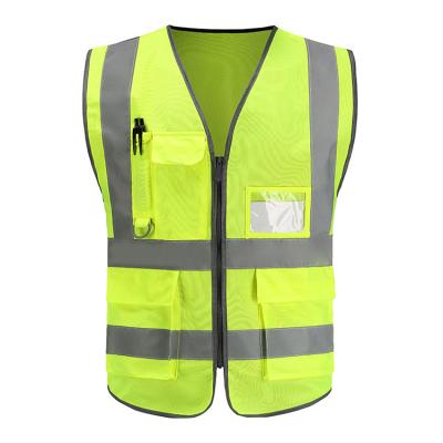 China Taenzoess Safety Hi Vis Work Reflective Clothing Jacket High Visibility Water Proof Customized Logo Reflective Safety Vest for sale