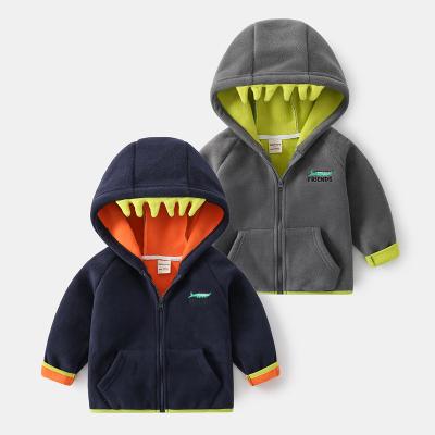 China Taenzoess Jacket Hooded Fleece Jacket Children Boys Breathable Zipper Coat Winter Kids Jackets Jaqueta Infantil for sale