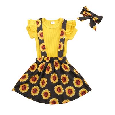 China Taenzoess Wholesale Cotton Summer Baby Clothing Set Kids T-shirt 100% Washable Baby Slip Dress for sale