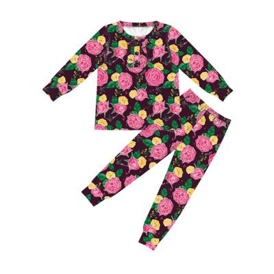 China New Kids Casual Clothing Sets Wholesale Baby Clothes Girls Long Sleeve Crew Dress Sets for sale