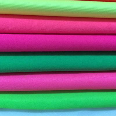 China High Visibility&Reflective&Fluorescent&Neon Wholesale Fluorescent Polyester 75D&150D&300D&600D Safety Fabric for sale