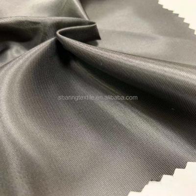 China Waterproof Repreve UNFI Fabric Polyester Rayon Warp RPET Recycled TR / Squishy PV Lining Fabric For Mens Suit for sale