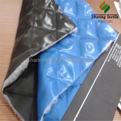 China Waterproof quilted fabric/polyester quilted fabric/quilted jacket fabric for sale