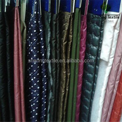 China Waterproof pique fabric for garment and home textile/Quilted lining fabric/Quilting fabric for sale