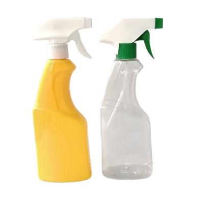 China Personal Care Wholesale 500ml 17Oz Pet HDPE Trigger Spray Empty Cleaning Spray Bottle Personal Care Wholesale Spray Bottles With Sprayer for sale