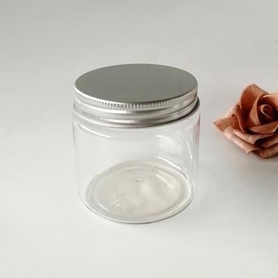 China Eye Cream Empty Circle Clear Beauty Cream Packaging Jar Bottles For Face Cream for sale