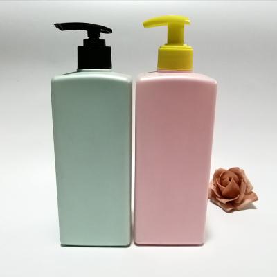 China Personal Care Luxury Empty Custom Biodegrade HDPE Hotel Plastic Shampoo Bottles With Lotion Pump for sale