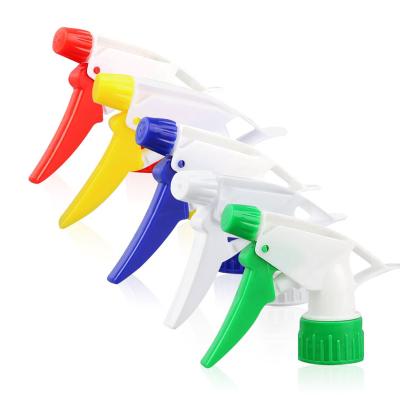 China Convenient Plastic Agricultural 28Mm Any Color Custom Plastic Sprayer Gun Spray Bottle Trigger for sale