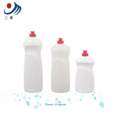 China PE Factory Direct Sales 1L/750ml/500ml PE Detergent Bottles Flooring Agent Bottle for sale