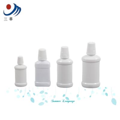 China BEAUTY PACKAGING 250ml 500 ml 4 oz spray mouthwash plastic bottles with cap for sale