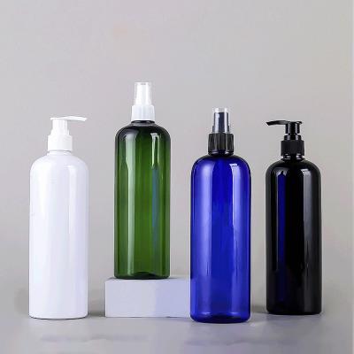 China BEAUTY PACKAGING 250Ml 500Ml Factory Direct Sale Luxury Brown Round Shoulder Pump Shampoo Bottles 500ml for sale