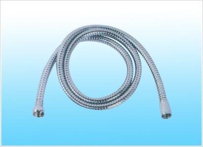 China Copper Bathroom 1m-2m Ф13-14 Stainless Steel Shower Hose  Polish With Silver Colour for sale