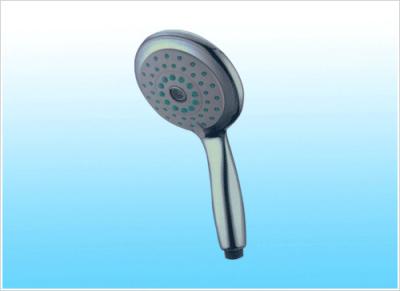 China Massage Adjustable Spray 3 Function Plated Chrome Silver Shower Heads With Handheld for sale