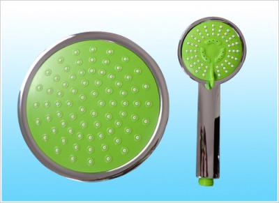 China Chrome Plated Adjustable 3 Three Function Overhead Shower Head , massaging eco friendly shower heads for sale