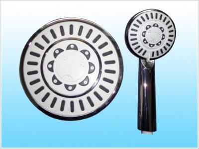 China Hotel multifunction Plastic ABS Overhead Shower Head Set with Saturating spray for sale