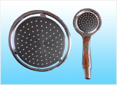 China Bathroom / Toilet round Water Saving Overhead Shower Head With ABS / chrome plated for sale