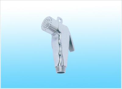 China Hotel  Water Efficient Shower Head With the switch Plastic Chromed Silver Color for sale