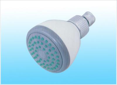 China Single Function Plastic Water Saving Silver Shower Head With Overhead Body Spray Shower Heads for sale