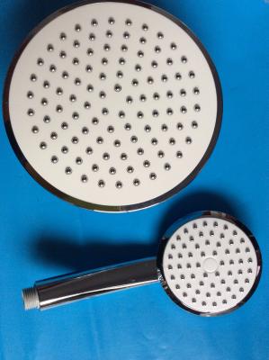 China Round Rain Bathroom Overhead Shower Head Plated Chromed Saturating spray for sale