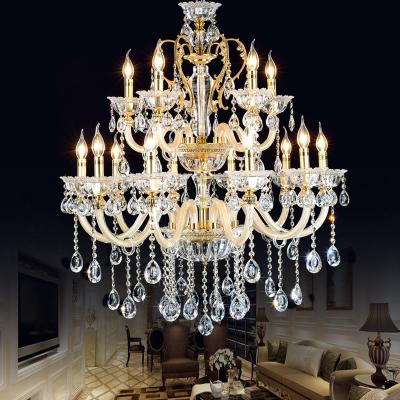 China High Quality Modern Classics K 9 Crystal Chandelier Living Room Modern Glass Hanging Light for Hotel Pendant Lights for sale