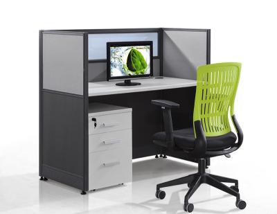 China Commercial Furniture Small Office Cubicle Partitions Modular Desk Screen Partition for sale