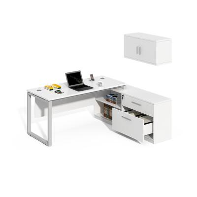 China European Style Vintage Extendable Low Price Station Computer Desk With Drawer for sale