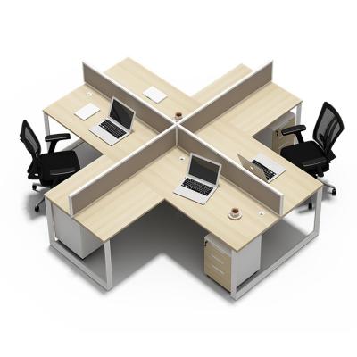 China Modern Standard Sizes Of Modern Desks And Office Workstation 4 Person Workstations for sale