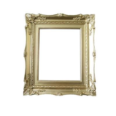 China Vintage Baroque Gold Light Frame 8 x 10 inch Painting Frame for sale