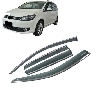 China Acrylic For VOLKSWAGEN VW Touran 2003-2010 Car Window Sun Rain Shade Visor Shield Shelter Protector Cover Trim Frame Sticker Accessories for sale