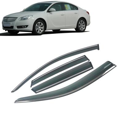 China Acrylic For BUICK REGAL 1997-2017 Car Window Sun Rain Shade Visor Shield Shelter Protector Cover Trim Frame Sticker Exterior Accessories for sale