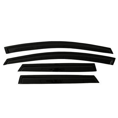 China Acrylic For Ford Mondeo 1995-2013 Auto Side Window Wind Deflectors Visors Black Rain Guard Door Visor Vent Shades Dark Smoke Ventvisor for sale