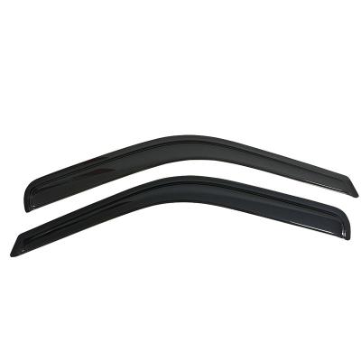 China Acrylic For Ford F-250 1999-2014 Auto Side Window Wind Deflectors Visors Black Rain Guard Door Visor Vent Shades Dark Smoke Ventvisor for sale