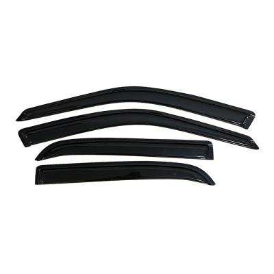 China Acrylic For Ford Crown Victoria 1998-2011 Auto Black Tinted Car Side Window Visor Guard Vent Awnings Shelters Rain Guard Door Ventvisor for sale