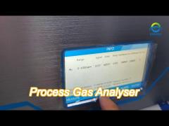 Industrial Process Gas Analyser Machine / Ndir Gas Analyser O2 Ch4 Co Co2 H2