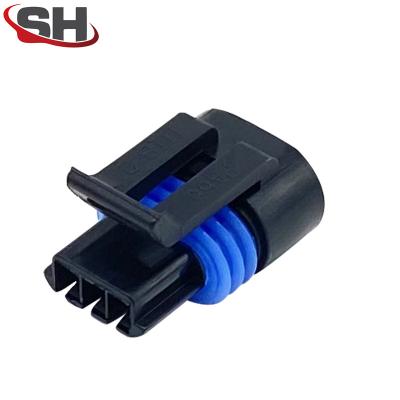 China Car made in harness China 12162182 automobile sensor waterproof plug 3pin 3hole female and male dj7039y-1.5-11/21 for sale